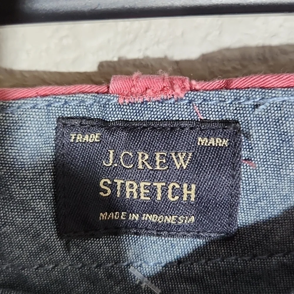 J Crew Shorts Chino Size 33  9 inch  Samon Pink NEW